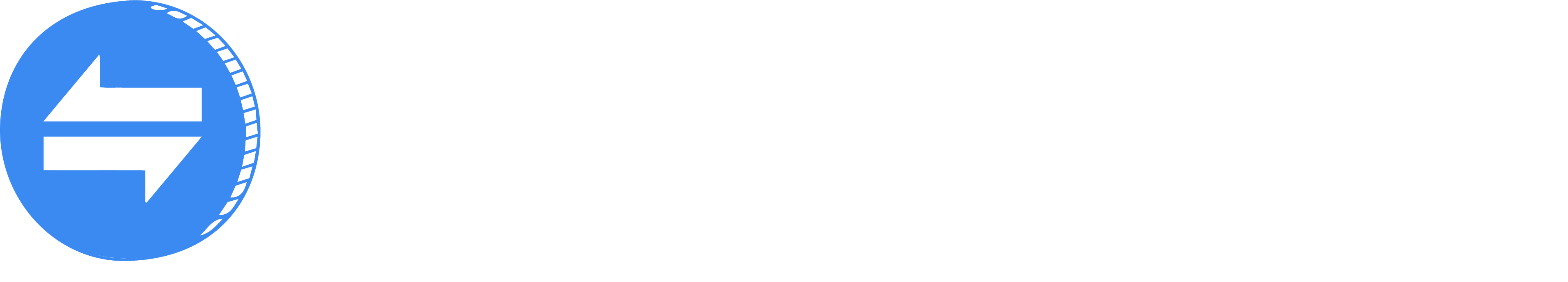 Full Logomark - White Text